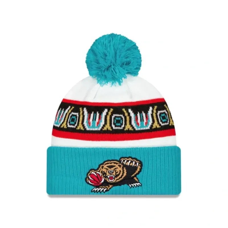 Online Memphis Grizzlies Classic Edition Birdseye Blue Pom Knit Hat - KTGCaps - Baseball caps for various teams, purchased online at a discount