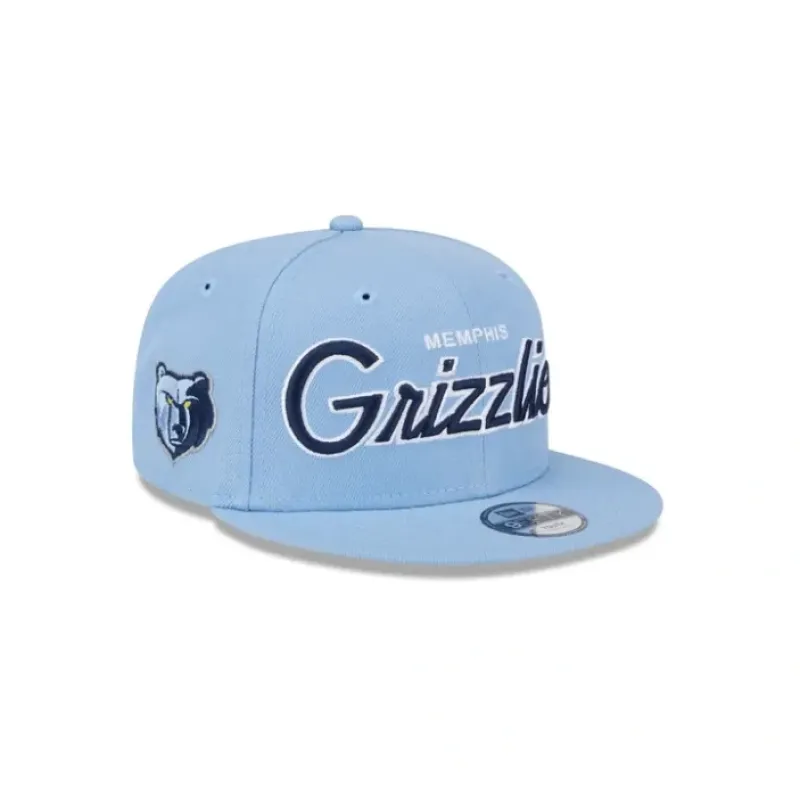 Hot Memphis Grizzlies Script Kids 9FIFTY Snapback Hat - KTGCaps - Baseball caps for various teams, purchased online at a discount
