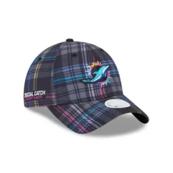 Best Miami Dolphins 2024 Crucial Catch Womens 9TWENTY Adjustable Hat - KTGCaps - Baseball caps for various teams, purchased online at a discount