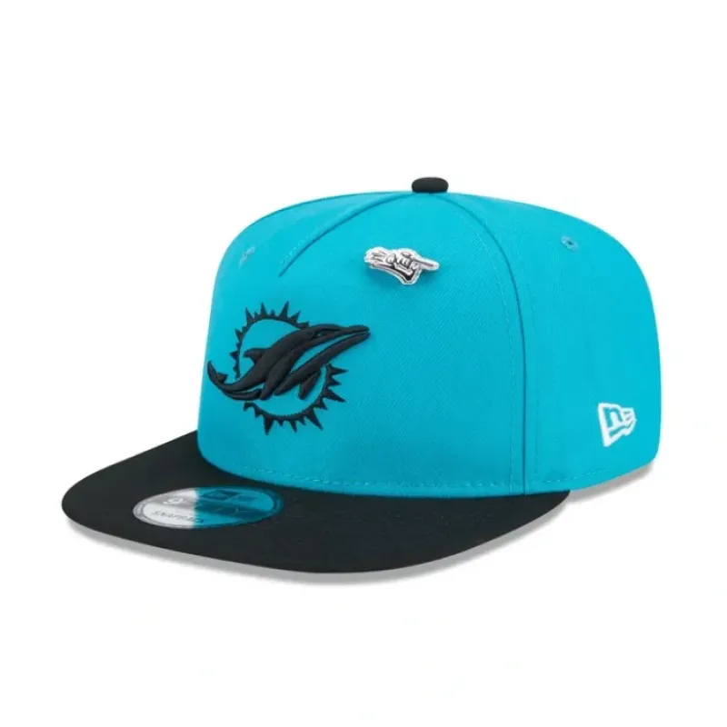 Outlet Miami Dolphins 2024 Inspire Change 9FIFTY AFrame Snapback Hat - KTGCaps - Baseball caps for various teams, purchased online at a discount
