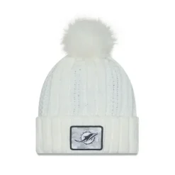 Shop Miami Dolphins 2024 Salute to Service Womens Pom Knit Hat - KTGCaps - Baseball caps for various teams, purchased online at a discount