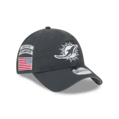 Outlet Miami Dolphins 2024 Salute to Service 9TWENTY Adjustable Hat - KTGCaps - Baseball caps for various teams, purchased online at a discount