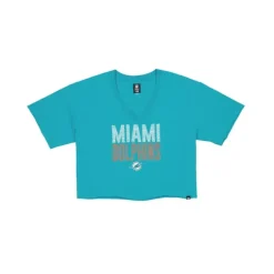 Best Miami Dolphins Active Womens VNeck TShirt - KTGCaps - Baseball caps for various teams, purchased online at a discount