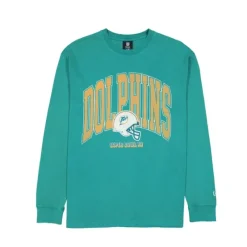 Best Sale Miami Dolphins Oversized Essentials Long Sleeve TShirt - KTGCaps - Baseball caps for various teams, purchased online at a discount