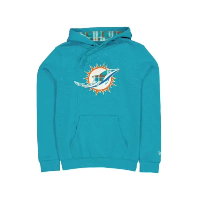Cheap Miami Dolphins 3rd Down Plaid Hoodie - KTGCaps - Baseball caps for various teams, purchased online at a discount