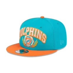 Outlet Miami Dolphins Team Establish 9FIFTY Snapback Hat - KTGCaps - Baseball caps for various teams, purchased online at a discount