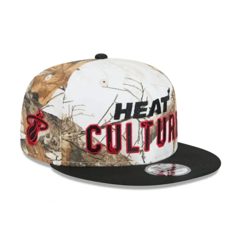 Store Miami Heat 2024 Country x City Realtree 9FIFTY Snapback Hat - KTGCaps - Baseball caps for various teams, purchased online at a discount