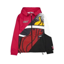 Outlet Miami Heat Sport Classics Color Block Windbreaker - KTGCaps - Baseball caps for various teams, purchased online at a discount