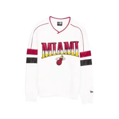 Shop Miami Heat Sport Classics White Crewneck - KTGCaps - Baseball caps for various teams, purchased online at a discount