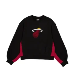 Sale Miami Heat Sport Night Womens Crewneck - KTGCaps - Baseball caps for various teams, purchased online at a discount