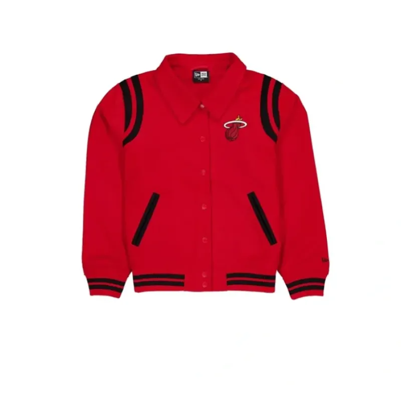 Outlet Miami Heat Sport Night Womens Jacket - KTGCaps - Baseball caps for various teams, purchased online at a discount