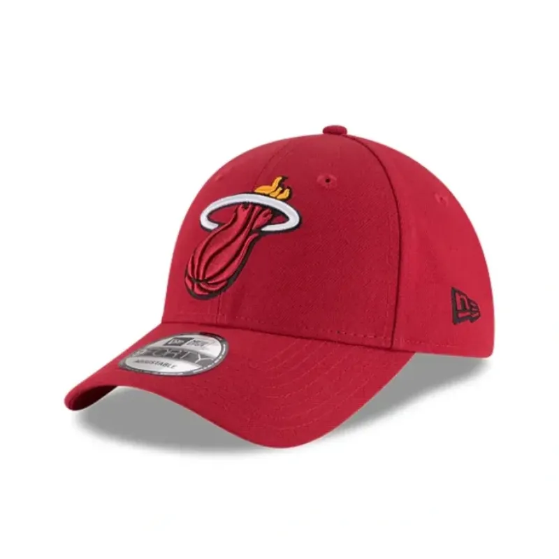 Clearance Miami Heat The League 9FORTY Adjustable Hat - KTGCaps - Baseball caps for various teams, purchased online at a discount