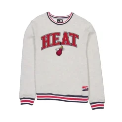 Outlet Miami Heat Throwback Crewneck - KTGCaps - Baseball caps for various teams, purchased online at a discount