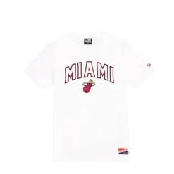 Cheap Miami Heat Throwback White TShirt - KTGCaps - Baseball caps for various teams, purchased online at a discount