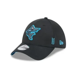 Best Miami Marlins 2024 Clubhouse 39THIRTY Stretch Fit Hat - KTGCaps - Baseball caps for various teams, purchased online at a discount