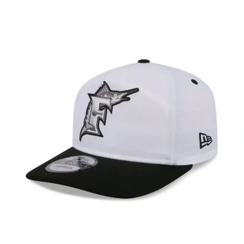 Best Miami Marlins Chrome Logo Golfer - KTGCaps - Baseball caps for various teams, purchased online at a discount
