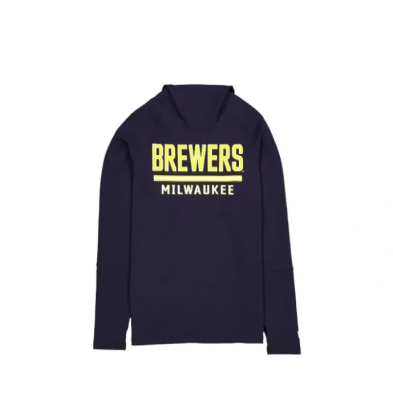 Sale Milwaukee Brewers Balaclava Hoodie - KTGCaps - Baseball caps for various teams, purchased online at a discount
