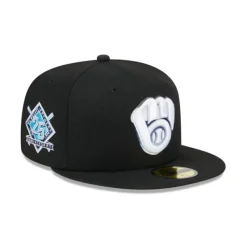 Shop Milwaukee Brewers Raceway 59FIFTY Fitted Hat - KTGCaps - Baseball caps for various teams, purchased online at a discount