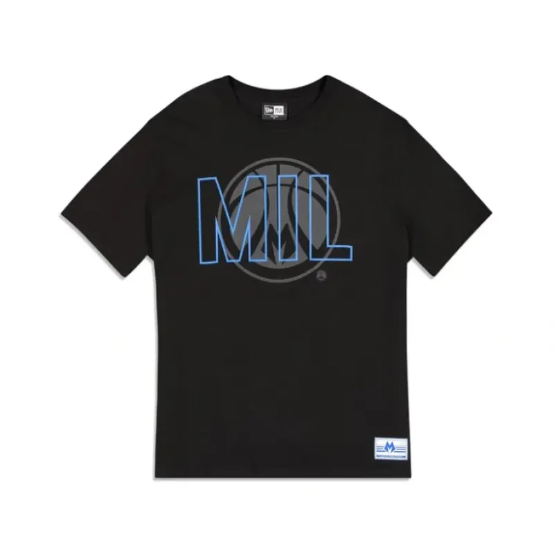 Cheap Milwaukee Bucks 2023 City Edition Black TShirt - KTGCaps - Baseball caps for various teams, purchased online at a discount