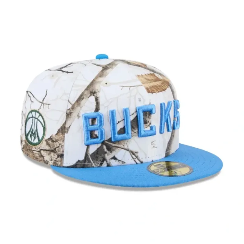 Cheap Milwaukee Bucks 2024 Country x City Realtree 59FIFTY Fitted Hat - KTGCaps - Baseball caps for various teams, purchased online at a discount