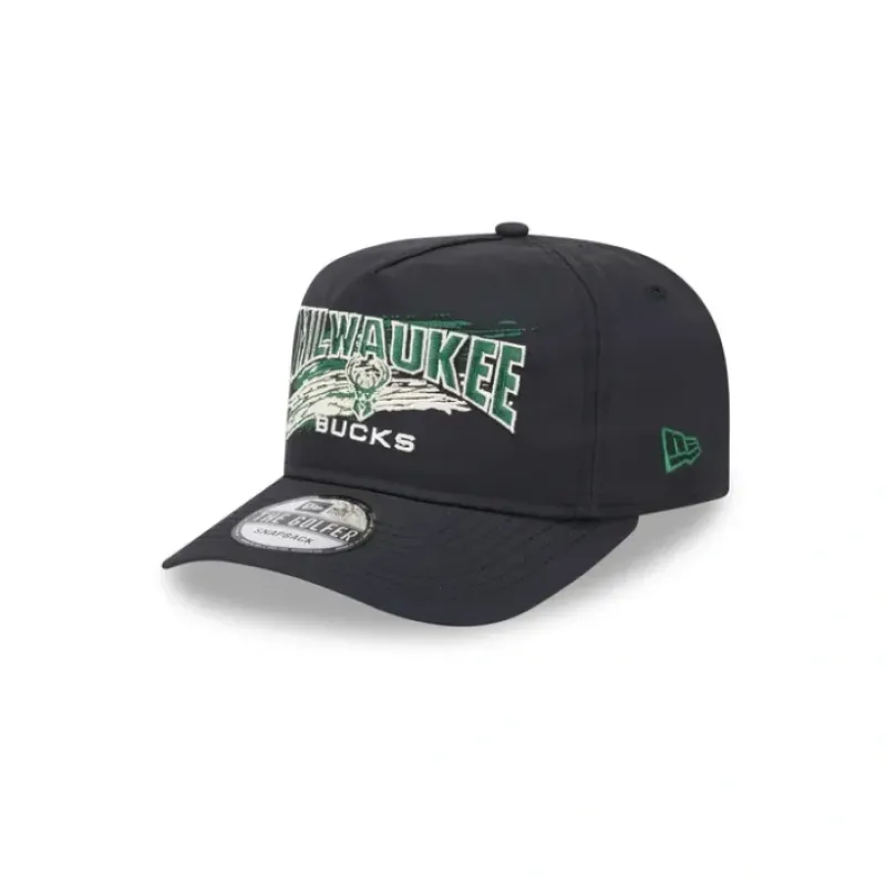 Outlet Milwaukee Bucks Throwback Brush Golfer Hat - KTGCaps - Baseball caps for various teams, purchased online at a discount