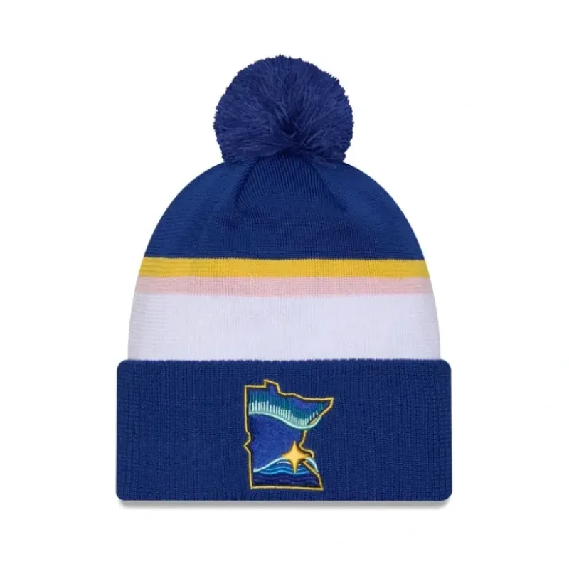 Sale Minnesota Twins City Connect Pom Knit Hat - KTGCaps - Baseball caps for various teams, purchased online at a discount
