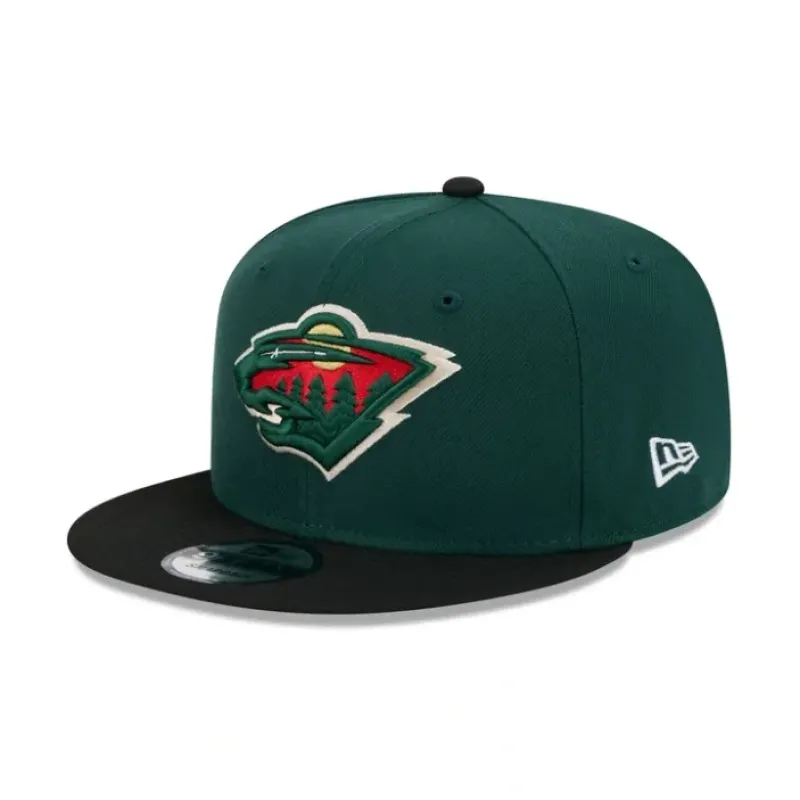 Discount Minnesota Wild 9FIFTY Snapback Hat - KTGCaps - Baseball caps for various teams, purchased online at a discount