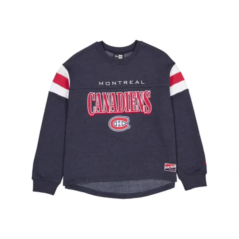 Cheap Montreal Canadiens Throwback Womens Crewneck - KTGCaps - Baseball caps for various teams, purchased online at a discount