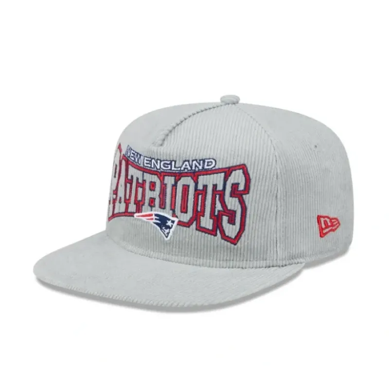 Online New England Patriots Gray Cord Golfer Hat - KTGCaps - Baseball caps for various teams, purchased online at a discount