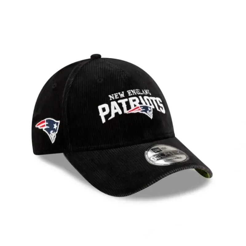 Best New England Patriots Washed Cord 9FORTY Adjustable Hat - KTGCaps - Baseball caps for various teams, purchased online at a discount