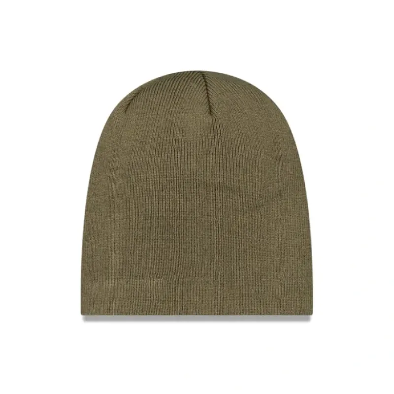 Store New Era Cap Basic New Olive Beanie - KTGCaps - Baseball caps for various teams, purchased online at a discount
