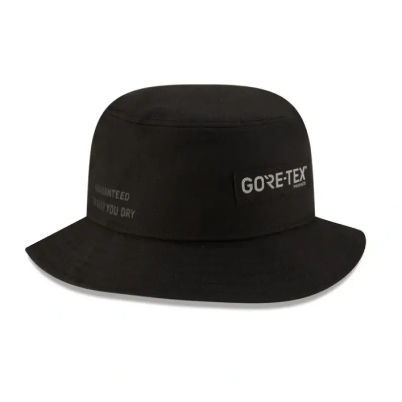 Cheap New Era Cap Black GORETEX Bucket Hat - KTGCaps - Baseball caps for various teams, purchased online at a discount