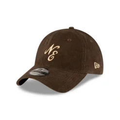 Best New Era Cap Corduroy Classic Walnut 9TWENTY Adjustable Hat - KTGCaps - Baseball caps for various teams, purchased online at a discount