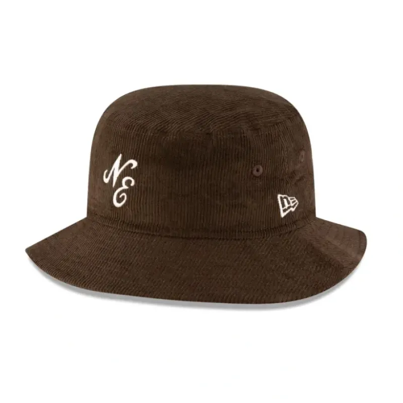 Shop New Era Cap Corduroy Classic Walnut Bucket Hat - KTGCaps - Baseball caps for various teams, purchased online at a discount