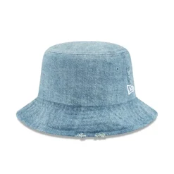 Clearance New Era Cap Distressed Denim Bucket Hat - KTGCaps - Baseball caps for various teams, purchased online at a discount