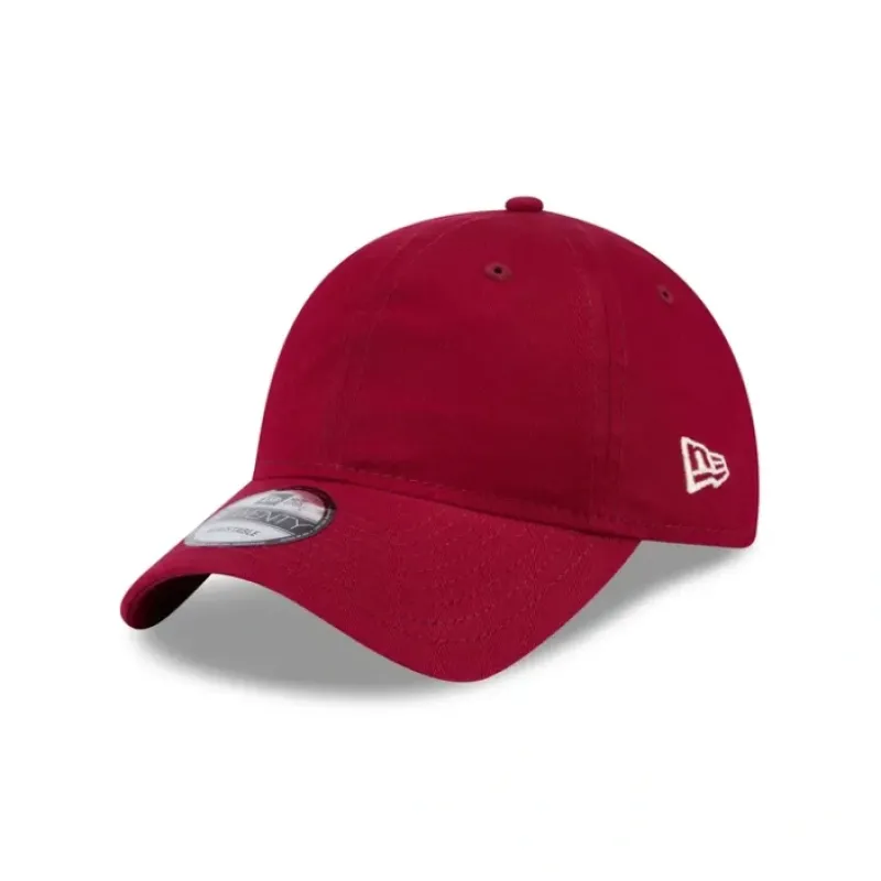 Online New Era Cap Everyday Classics Red 9TWENTY Adjustable Hat - KTGCaps - Baseball caps for various teams, purchased online at a discount