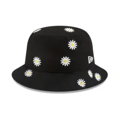 Clearance New Era Cap Floral Black Bucket Hat - KTGCaps - Baseball caps for various teams, purchased online at a discount