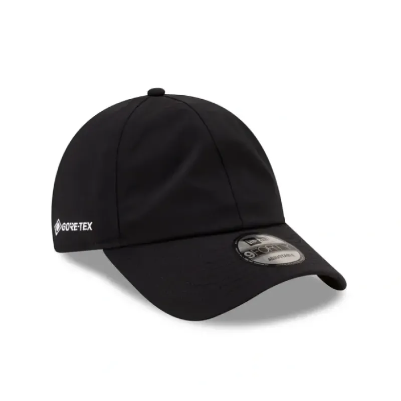 Online New Era Cap GORETEX Black 9FORTY Unstructured Adjustable Hat - KTGCaps - Baseball caps for various teams, purchased online at a discount