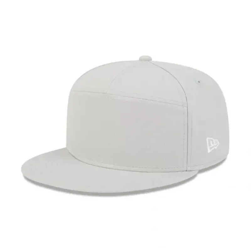 Best New Era Cap Gray Performance 9FIFTY Split Panel Snapback Hat - KTGCaps - Baseball caps for various teams, purchased online at a discount