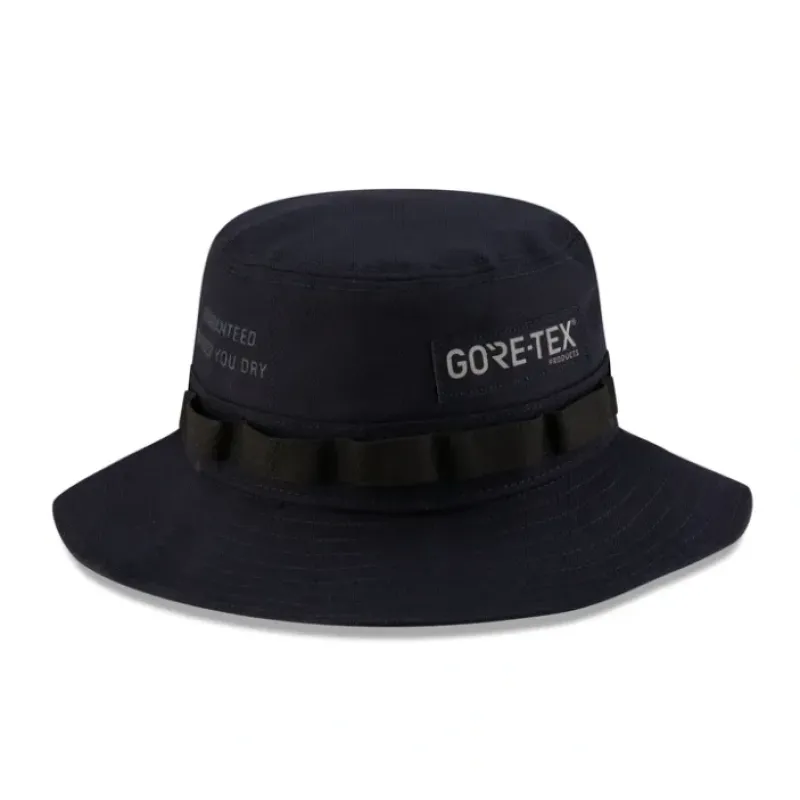 Cheap New Era Cap Navy GORETEX Adventure Bucket Hat - KTGCaps - Baseball caps for various teams, purchased online at a discount