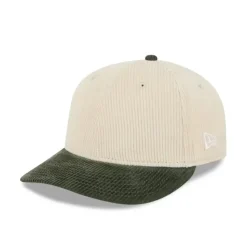Online New Era Cap New Olive Corduroy Visor Low Profile 59FIFTY Fitted Hat - KTGCaps - Baseball caps for various teams, purchased online at a discount