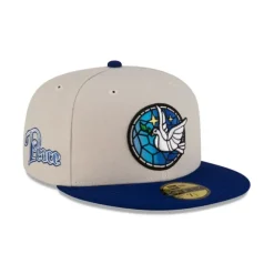 Best Sale New Era Cap Seasonal Staples Holiday Dove 59FIFTY Fitted Hat - KTGCaps - Baseball caps for various teams, purchased online at a discount