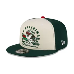 Best Sale New Era Cap Seasonal Staples Christmas Surf Club 9FIFTY Snapback Hat - KTGCaps - Baseball caps for various teams, purchased online at a discount
