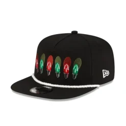 Cheap New Era Cap Seasonal Staples Christmas Lights Golfer Hat - KTGCaps - Baseball caps for various teams, purchased online at a discount