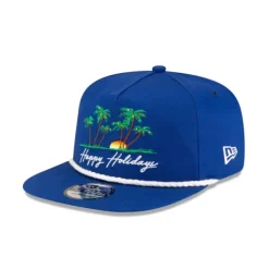 Sale New Era Cap Seasonal Staples Happy Holidays Golfer Hat - KTGCaps - Baseball caps for various teams, purchased online at a discount