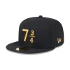 Best Sale New Era Cap Signature Size 7 34 Black 59FIFTY Fitted Hat - KTGCaps - Baseball caps for various teams, purchased online at a discount