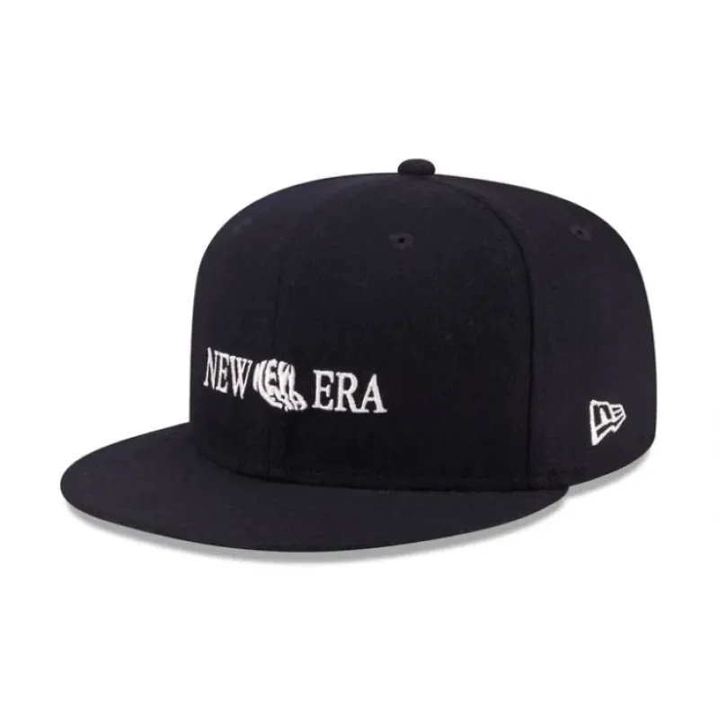 Outlet New Era Cap 70th Anniversary Black 59FIFTY Fitted Hat - KTGCaps - Baseball caps for various teams, purchased online at a discount