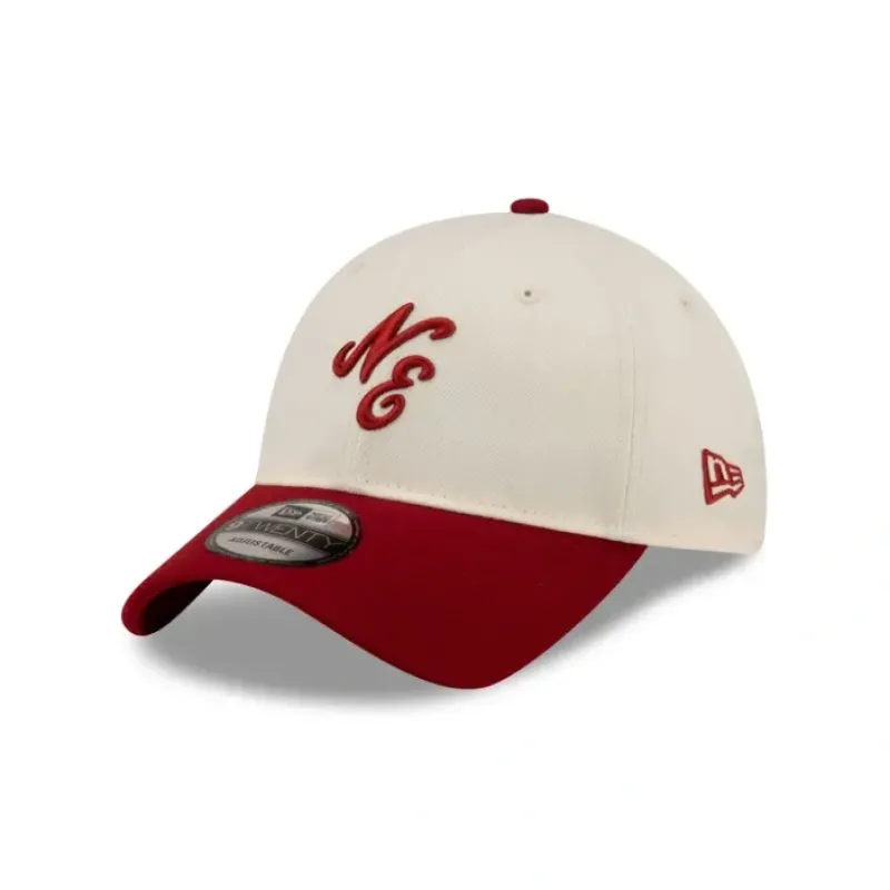 Best Sale New Era Chrome Brick Red 9TWENTY Adjustable Hat - KTGCaps - Baseball caps for various teams, purchased online at a discount