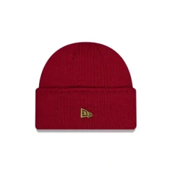 Store New Era Dark Red Wide Cuff Knit Beanie - KTGCaps - Baseball caps for various teams, purchased online at a discount