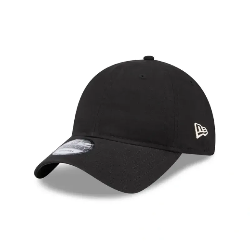 Best New Era Everyday Classics Black 9TWENTY Adjustable Hat - KTGCaps - Baseball caps for various teams, purchased online at a discount